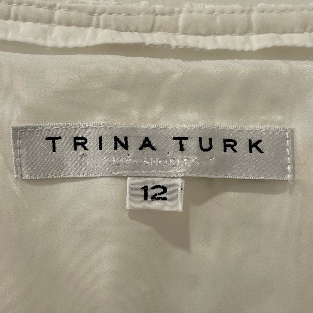 Trina Turk Loomies Mini Dress Size 12 - Picture 13 of 14